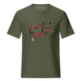 thumbnail image 4 of Fesfesfes Short Sleeve Undershirt for Women Women's Short Sleeves Print Nurse's Day Casual Tops Pullover Blouse T-shirt Women T Shirts 8(L), 4 of 4