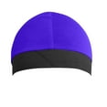 thumbnail image 3 of Duoif Beanies Hats Men Adult Headband Breathable Base Wig Cap Dome Cap Wide Edge Elastic Shaping Round Hat Summer Sweat Wicking Beanie Cap Wool Beanie Winter Hats for Women Blue, 3 of 5