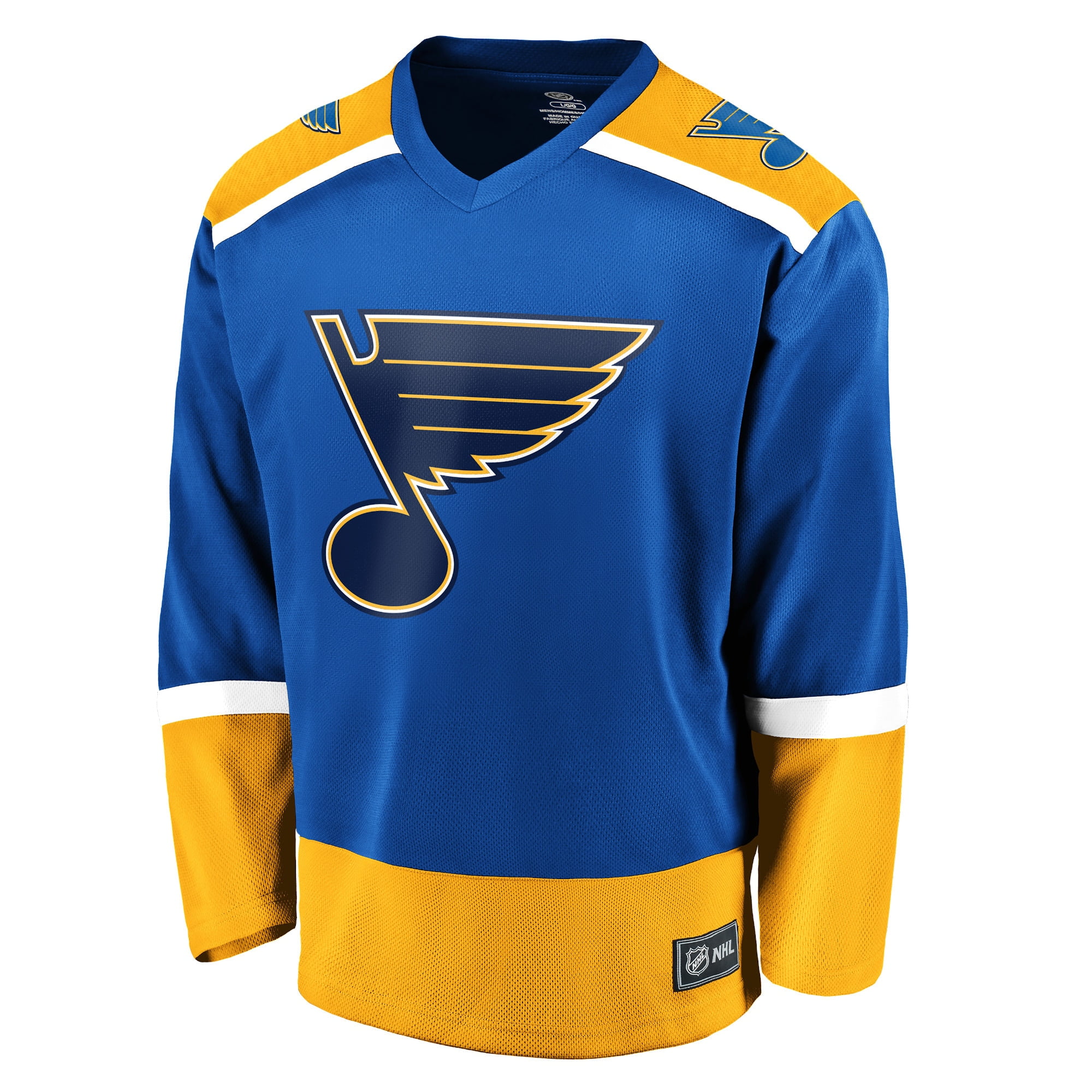 Men's Fanatics Branded Blue St. Louis Blues Replica Jersey