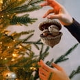 thumbnail image 6 of Forest Animal Acorn Ornaments – Cozy Forest Christmas Ornaments, 2D Acrylic Cute Forest Animal Christmas Trees Hanging Decor,Rustic Nature-Themed Home Decor, Animal Lovers Gift, 6 of 7