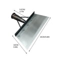 thumbnail image 3 of 2026 Upgraded Multifunctional Cleaning Shovel, Weed Remover & Floor Scraper Tool, Stainless Steel, Flat Shovel for Garage/Garden/Home 8"/9"/10"/10.6"/12"/15", 3 of 6
