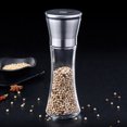 thumbnail image 1 of Zootealy Pepper Grinder Manual Salt Mill Refillable Adjustable Spice Grinder Portable Kitchen Tool, 1 of 8