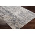 thumbnail image 2 of BoutiqueRugs Odell Contemporary Area Rug - Medium Gray, Mustard, Light Blue - 2' x 2'11", 2 of 19