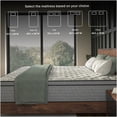 thumbnail image 3 of 10 Inch Queen Hybrid Mattress, Medium Firm Feel for Back Pain Relief, Cooling Gel Memory Foam & Pocket Coils, Edge Support, CertiPUR-US Certified, 3 of 8