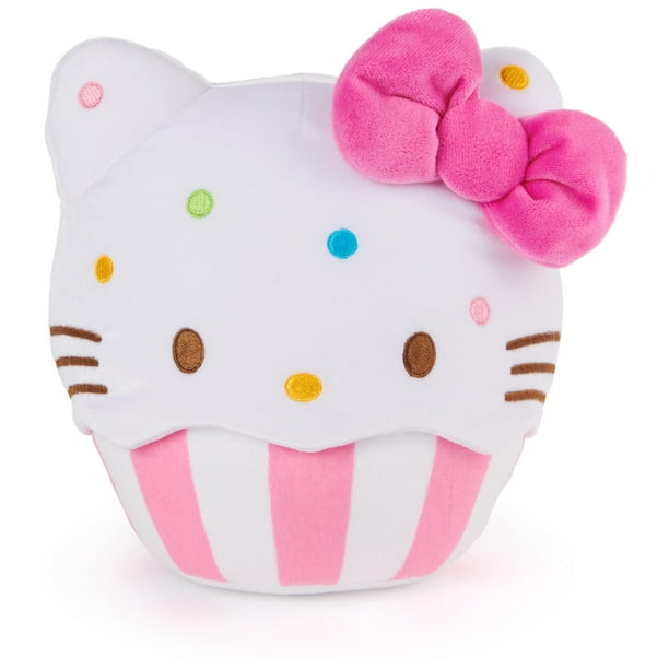 Peluche GUND Sanrio Hello Kitty Cupcake 20 cm rosa/blanco