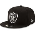 thumbnail image 1 of Gorra New Era NFL 9FIFTY Snapback Las Vegas Raiders, color negro, 1 of 5