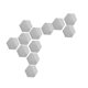 thumbnail image 5 of Adhesivos de Pared Hexagonales Artesanía de Decoración de Pared de Plástico de , Fácil de Pelar, Decoración de Espejo de Vinilo Extraíbl Macarena Hexagon 3D Mirro pegatinas de pared, 5 of 8