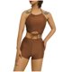 thumbnail image 2 of Trajes de baño tankini para mujer, moda, cómodo, estampado, bikini, traje de baño de color liso para mujer, conjuntos de bikinis, traje de baño de dos piezas para mujer, 2 of 4