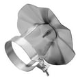 thumbnail image 2 of Bouchon de Pluie Cheminée Cheminée Raccord de Tuyau Toit Capuchon de Ventilation Couverture de Pluie pour Poêle, 2 of 8