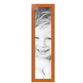 thumbnail image 2 of ArtToFrames 8" x 33" Orange Picture Frame, 8x33 inch Red Wood Poster Frame (WOM-4607), 4 Pack, 2 of 7
