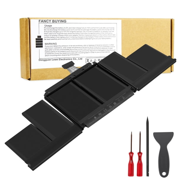 Reemplazo de batería portátil Fancy Buying A1417 para MacBook Pro A1398 (mediados de 2012 y principios de 2013)