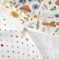 thumbnail image 4 of Erosebridal Kawaii Mushroom Queen Duvet Cover Set for Girls, Garden Daisy Dandelion Flower Bedding, Polka Dots Reversible, 3pcs 1 Duvet Cover and 2 Pillowcases, No Comforter, 4 of 6