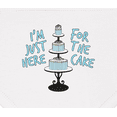 thumbnail image 3 of Inktastic I'm Just Here for the Cake Funny Wedding Baby Bandana Bib, 3 of 4
