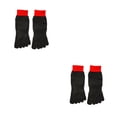 thumbnail image 3 of Maytalsory Stay Secure And Comfortable With 5 Toe Separation Socks For Barefoot Activities Black spot red bindi 2Set, 3 of 6