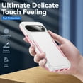 thumbnail image 6 of TECH CIRCE Shockproof Case for Google Pixel 10 /10 Pro (6.3", 2025 Release), Slim Fit, Lightweight, Drop Protection Protective Anti Scratch Hard Shell Case for Women Men, White + Pink, 6 of 7