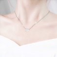 thumbnail image 4 of 26 Initial Heart Shape Alphabet Necklace For Women Necklaces For Women A Z 26 Alphabet Initial Silver Necklaces For Women GirlsNecklaces for Women Beach Accessories, 4 of 5