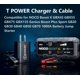 thumbnail image 2 of Cable de carga T POWER para arrancadores de batería NOCO Boost, 2 of 8