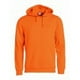thumbnail image 1 of Clique - Sudadera Basic para Adultos Unisex (Naranja Fluorescente), 1 of 4