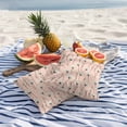thumbnail image 5 of Outdoor Pillow Cover Dandelion Floral Set of 2 Waterproof Throw Pillowcases Botanical Decorative Patio Furniture Pillows for Couch Garden Indoor & Outdoor Use, 5 of 9