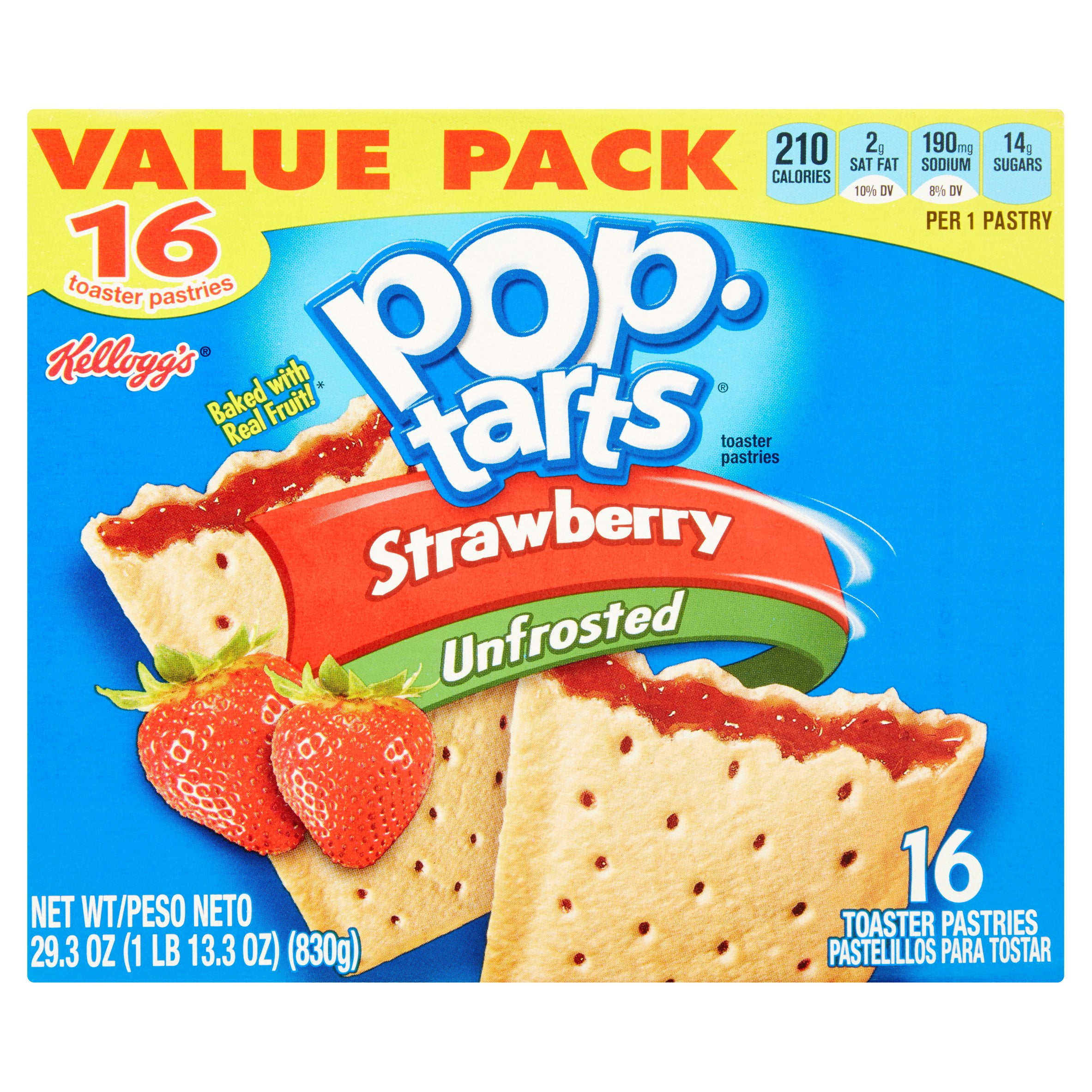 Kellogg's Strawberry Pop-Tarts Toaster Pastries, 16 ct by Kellogg Sales Co.