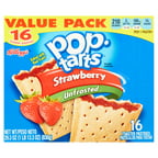 Kellogg's Pop-Tarts Frosted Strawberry Toaster Pastries, 16 ct 29.3 oz ...