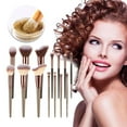 thumbnail image 3 of Makeup Brush Set for Face and Eyes, Soft Foundation Blush Shadow Brushes, 3 of 9