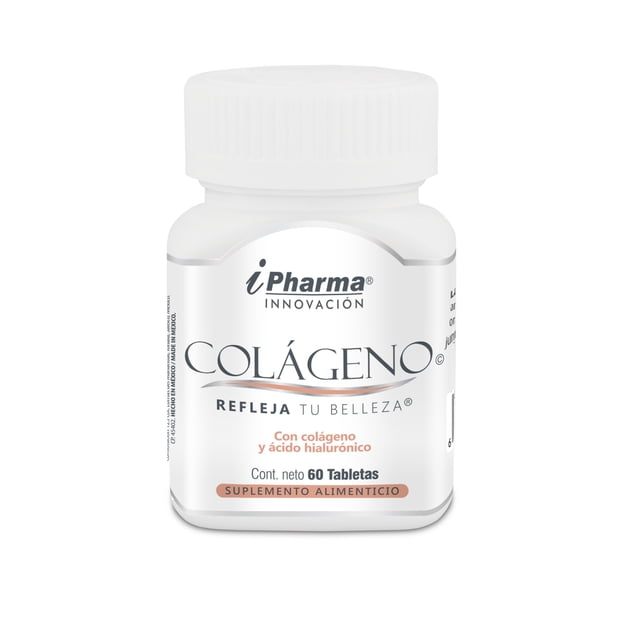 Colágeno Hidrolizado y Ácido Hialurónico Colágeno I Pharma 60 Tabletas