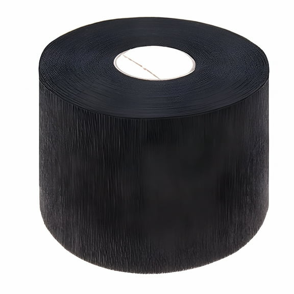 QARUN Disposable Paper Barber Neck Strips - 1 Rolls 100 Strips Black Professional Stretchy Paper Neck Band For Salon Haircut Styling, Wrapping Strips For Molding Hair, Barber Disposable Neck Strips