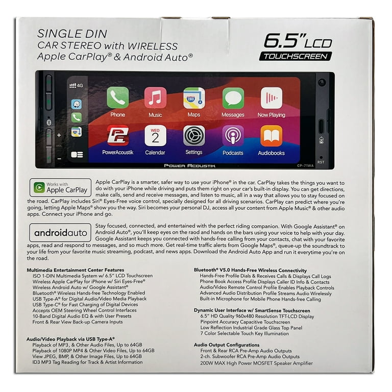 Power Acoustik CP-71W 6.5