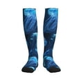 thumbnail image 3 of Compression Socks for Women and Men - Cute jelly jellyfish Compression Socks Circulation for Workout, 3 of 8