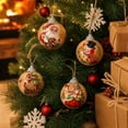 thumbnail image 6 of 24-Pack Vintage Santa Claus Christmas Tree Ornaments Set, Retro Holiday Decor, 6 of 6