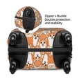 thumbnail image 4 of Xecao Corgi Animal print Elastic Luggage Cover, with double-sided print , is perfect for travel, business, and daily use, 4 of 9