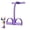Purple, variant on Upper Belly Resistance Band,Dual Phase Elastic Assist,Gentle Full Body Toning Exercise Band, Multi-Functional Pedal Resistance Band Trainer for Abdomen, Waist, Arm, Leg