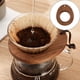 thumbnail image 5 of Portafiltros de café de madera, embudo de goteo, accesorio de café para café Único, 5 of 7