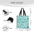 thumbnail image 3 of Easygdp Green Baseball Bolsa Tote para Mujer, Bolso de Hombro para Trabajo, Playa, Viajes, Compras y Supermercado, 3 of 7