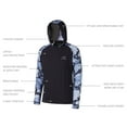 thumbnail image 6 of Bassdash Men’s UPF 50 Performance Fishing Shirt Cooling Hoodie Camo Long Sleeve FS17M, 6 of 9