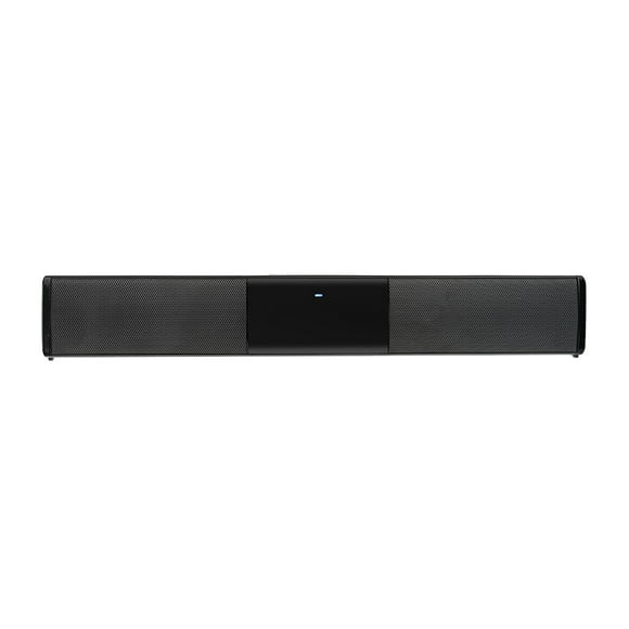 Youkk 3D Surround Speaker Soundbar System Usb Wireless Bluetooth Portable Home Speaker Black 330MM