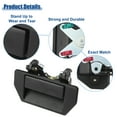 thumbnail image 2 of Trasera Puerta Levadiza Puerta Pestillo Manija para Nissan Frontier D21 - 1uds, 2 of 5