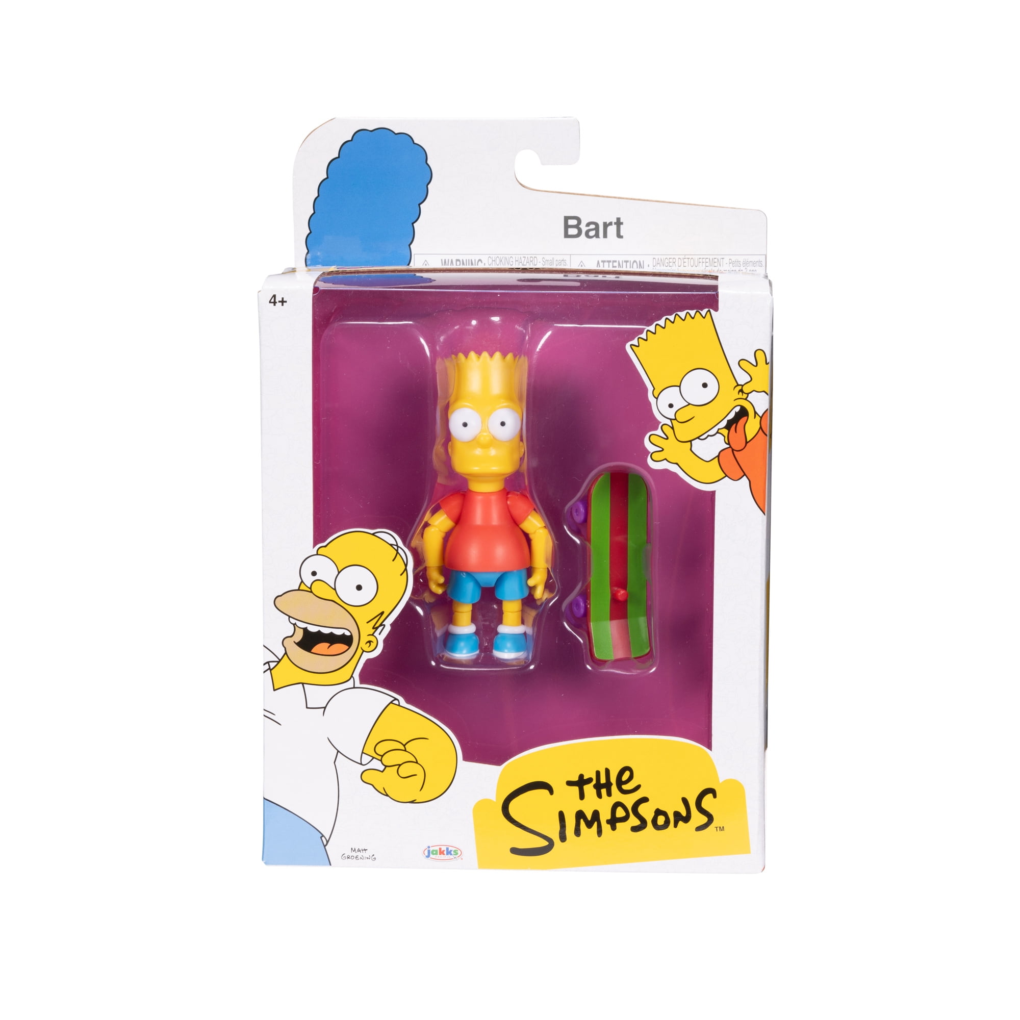 The Simpsons 5 inch Otto Action Figure with Electric Guitar