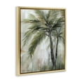 thumbnail image 3 of Stupell Industries Transitional Abstract Palm Fans Gold Floating Frame Canvas Art, 25 x 31, by Nan, 3 of 8