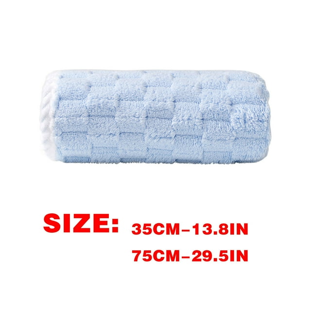 Toallas de Baño Grandes Nube Pabellón Terciopelo 35x75cm Tamaño Grande Casa Adulto Toalla de Baño Espesado Agua Absorbente Suave Suave Toallas de Baño