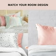 thumbnail image 6 of Kitsch Satin Pillowcase, 600 Thread Count, Standard Size, 1 Count, 6 of 8