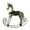 Gray, variant on Kuntesetty Wooden Horse Figurine Creative Display for Living Room NightStand Countertop Gray