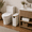 white, variant on Pink Toilet Paper Storage Basket with Lid, Narrow Bathroom Toilet Paper Holder Organizer, Holds Up to 9 Rolls, Dustproof & Moisture Resistant Tissue Roll Storage Box with Visible Window
