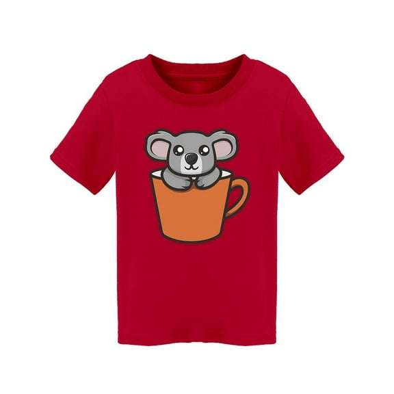 Cute Koala In A Mug T-Shirt Toddler -Image by Shutterstock,  3 Toddler