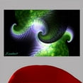 thumbnail image 1 of Wallhogs Xzendor7 Spiral Space Shells Wall Mural, 1 of 2