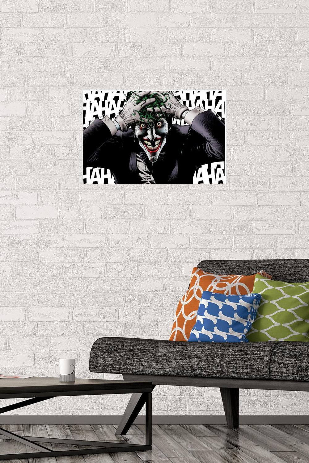 DC Comics - The Joker - Crazy Wall Poster, 22.375" x 34"