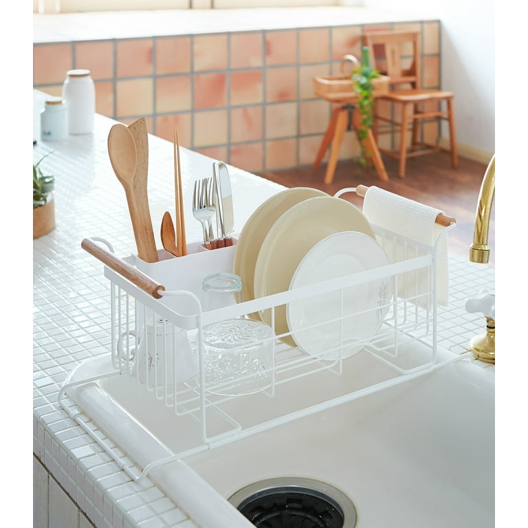 Yamazaki Home | Tower Two-Tier Dish Rack White