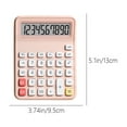 thumbnail image 2 of Basic Calculator with Silent Keyboard, Portable for School, Office, Home Use, Performs Simple Math Operations like Addition, Subtraction, Multiplication, Division, 2 of 6