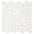 thumbnail image 2 of Sansill Vanil White0.5-in. x 1.5-in. Herringbone Matte Glass Mosaic Wall and Floor Tile, 2 of 6